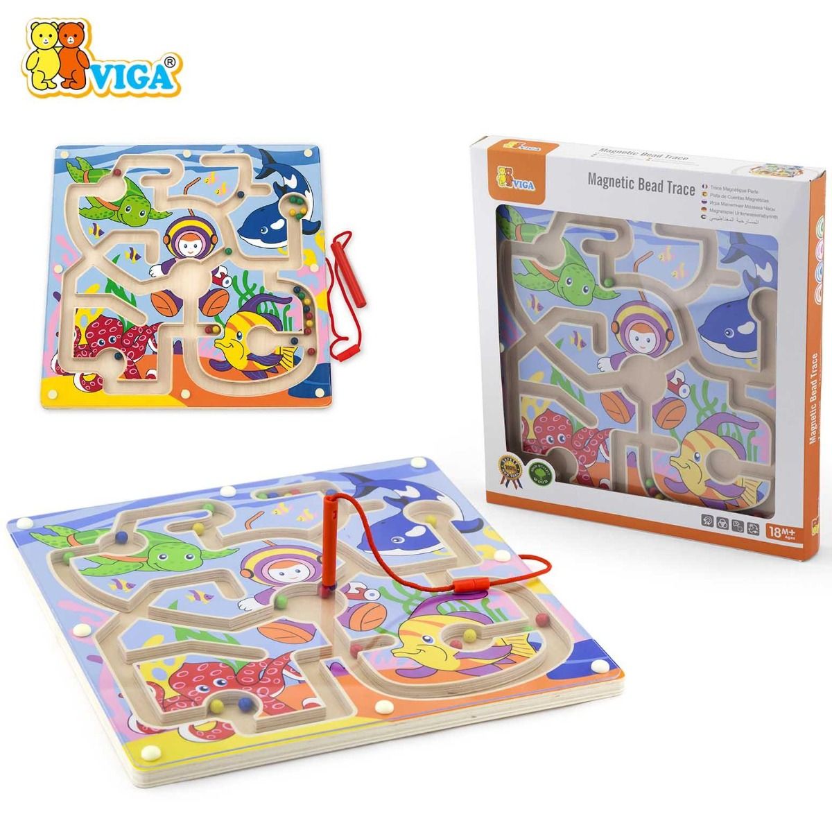 Viga Magnetic Bead Trace Under The Sea Game