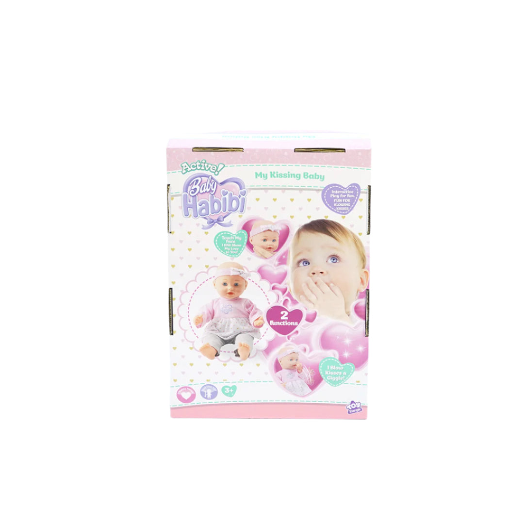 Baby Habibi Active My Kissing Baby 14″ Doll