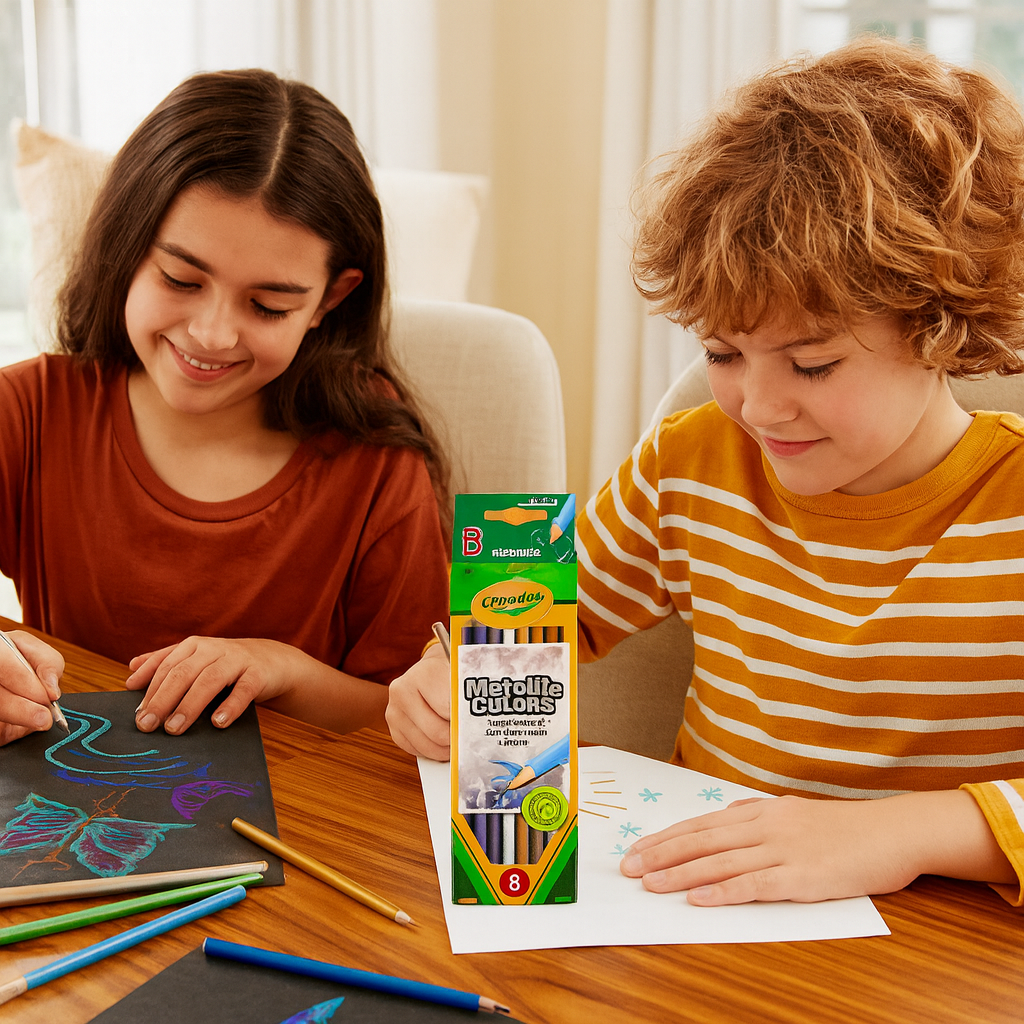 CRAYOLA Metallic Colored Pencils