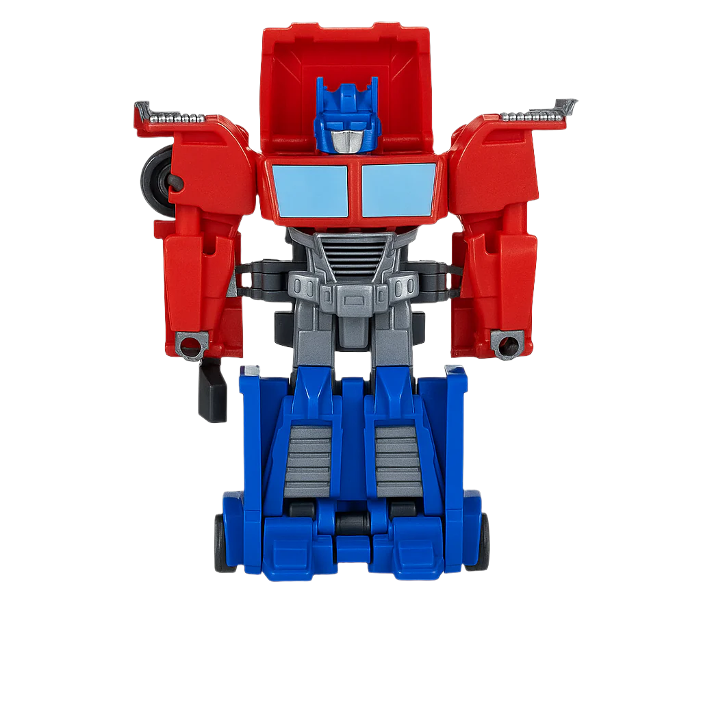 Transformers Earthspark 1-Step Smash Changers Optimus Prime Action Figure