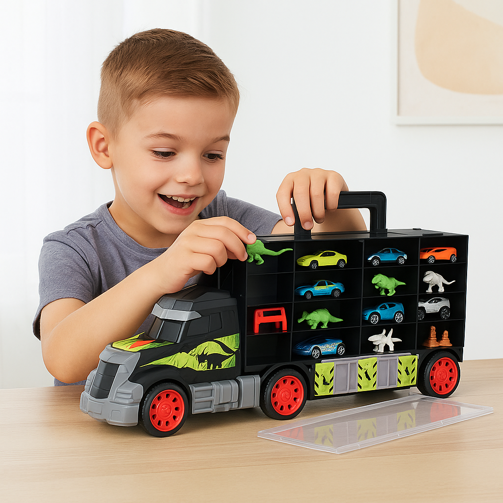 Dickie - Dino Carry Case Truck