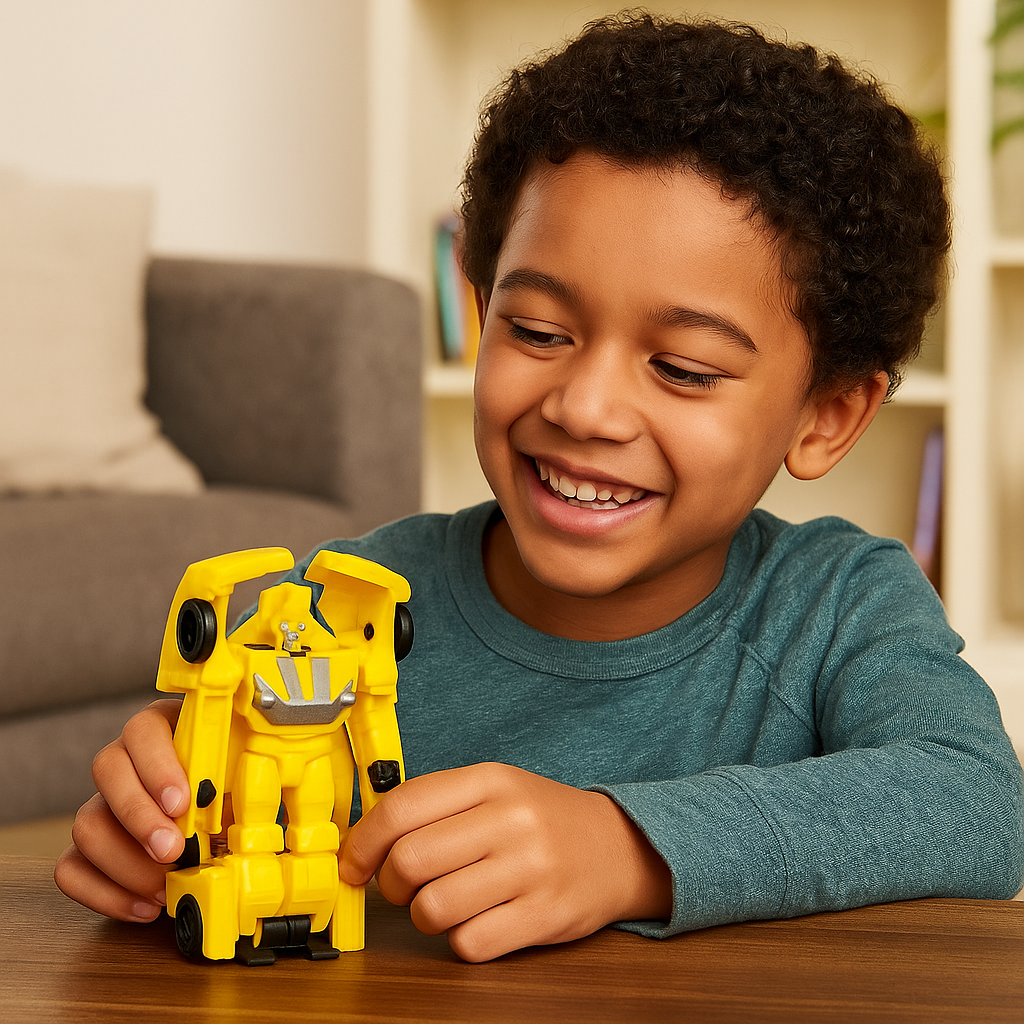 Transformers Earthspark 1-Step Smash Changer Bumblebee