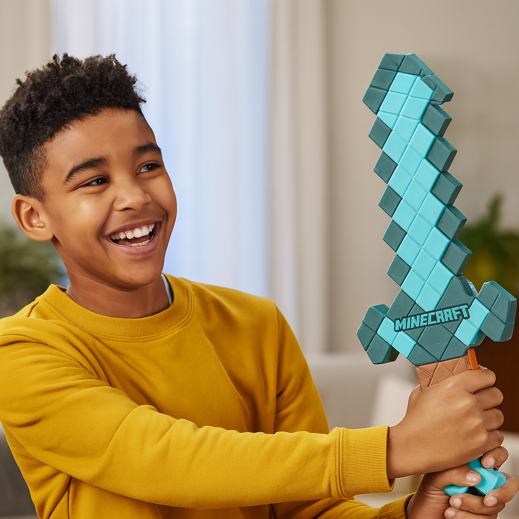 Nerf Minecraft Diamond Sword