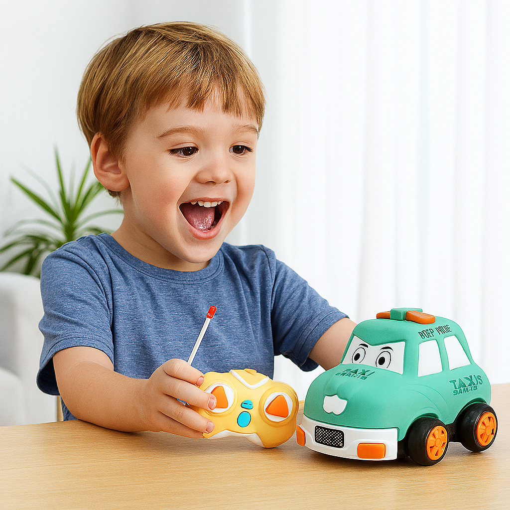 RC 2-Way Cartoon Taxi Car