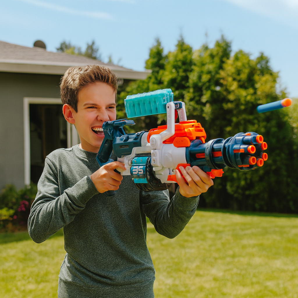 Zuru X-Shot Excel Crusher With 48 Darts And Dart Belt