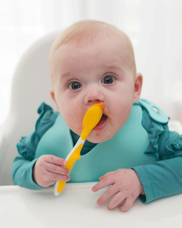 Dr. Brown's Soft Tip Flexible Spoons Long Handle Multicolor Pack of 4 For Infants