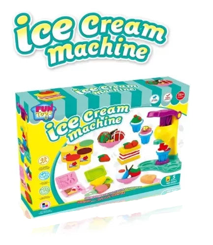 Cream Colored Clay Mud-Cream Colorice Creative Maker Toys