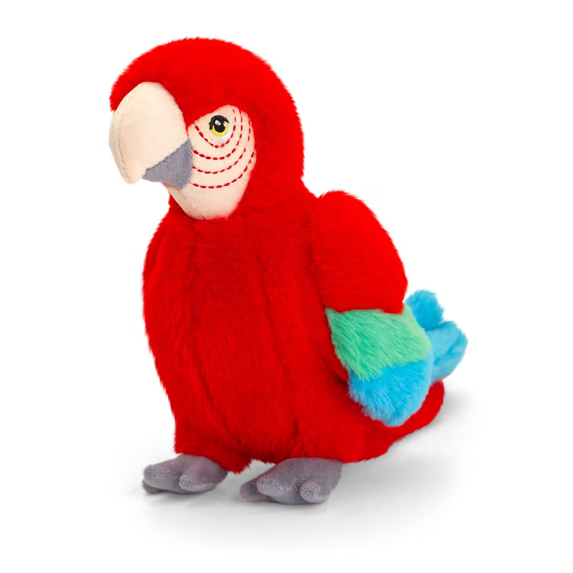 Keeleco Parrot 20cm Soft Toy Plush Toy