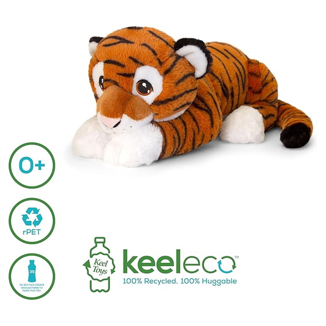 Keel Toys Keeleco Tiger 65cm