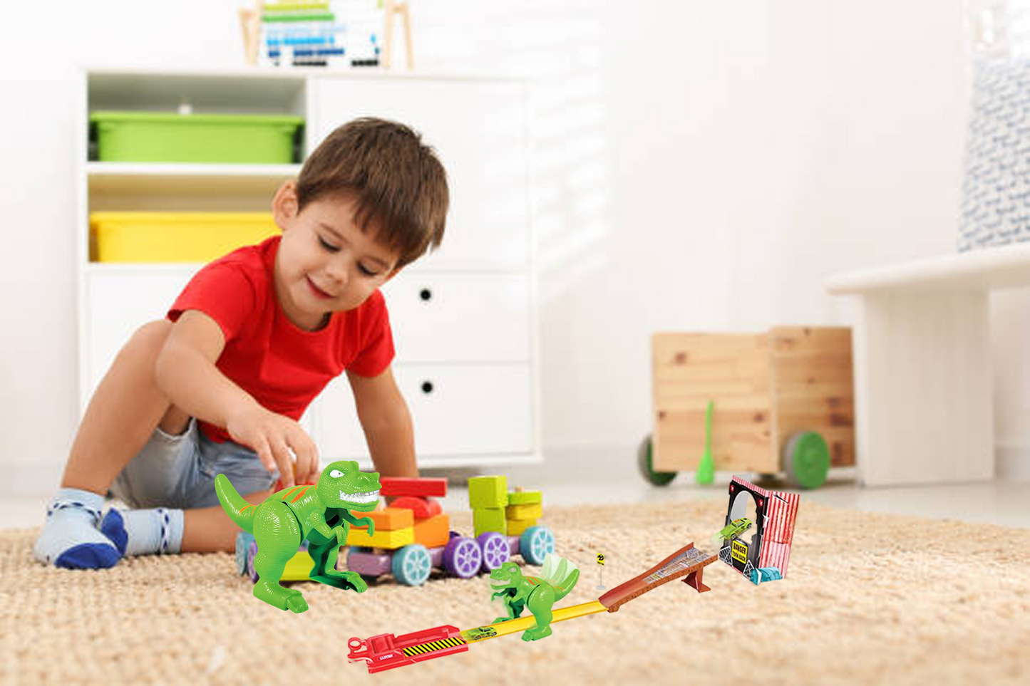 Maisto Fm Yeti Dino Escape Playset