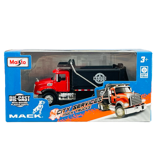 Maisto - 4.5In City Services Mack Granite