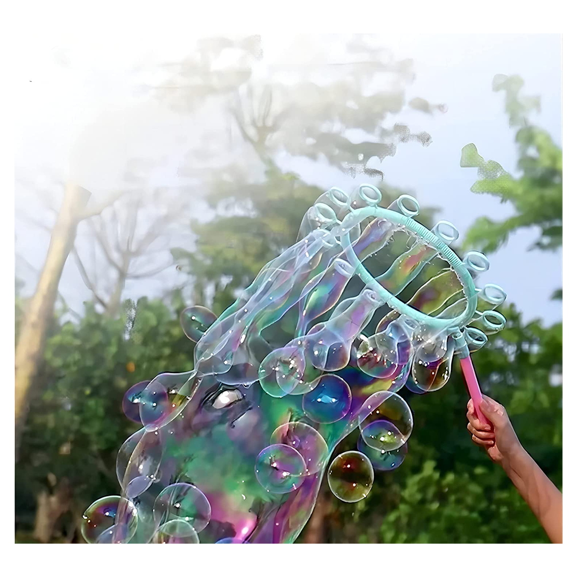 Majestic Bubbles New Mega Bubble Kit Blue