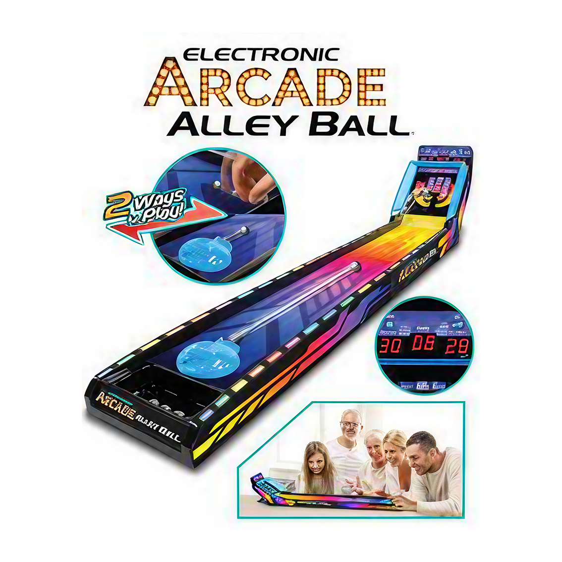 Merchant Ambassador Electronic Arcade Alley-Ball