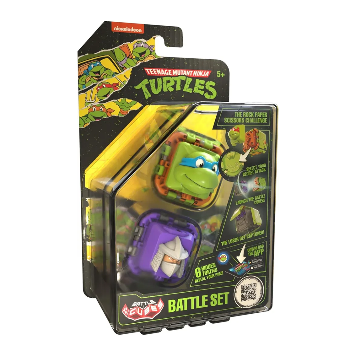 Eolo - Ninja Turtles Battle Cubes - Leonardo Vs Shreder
