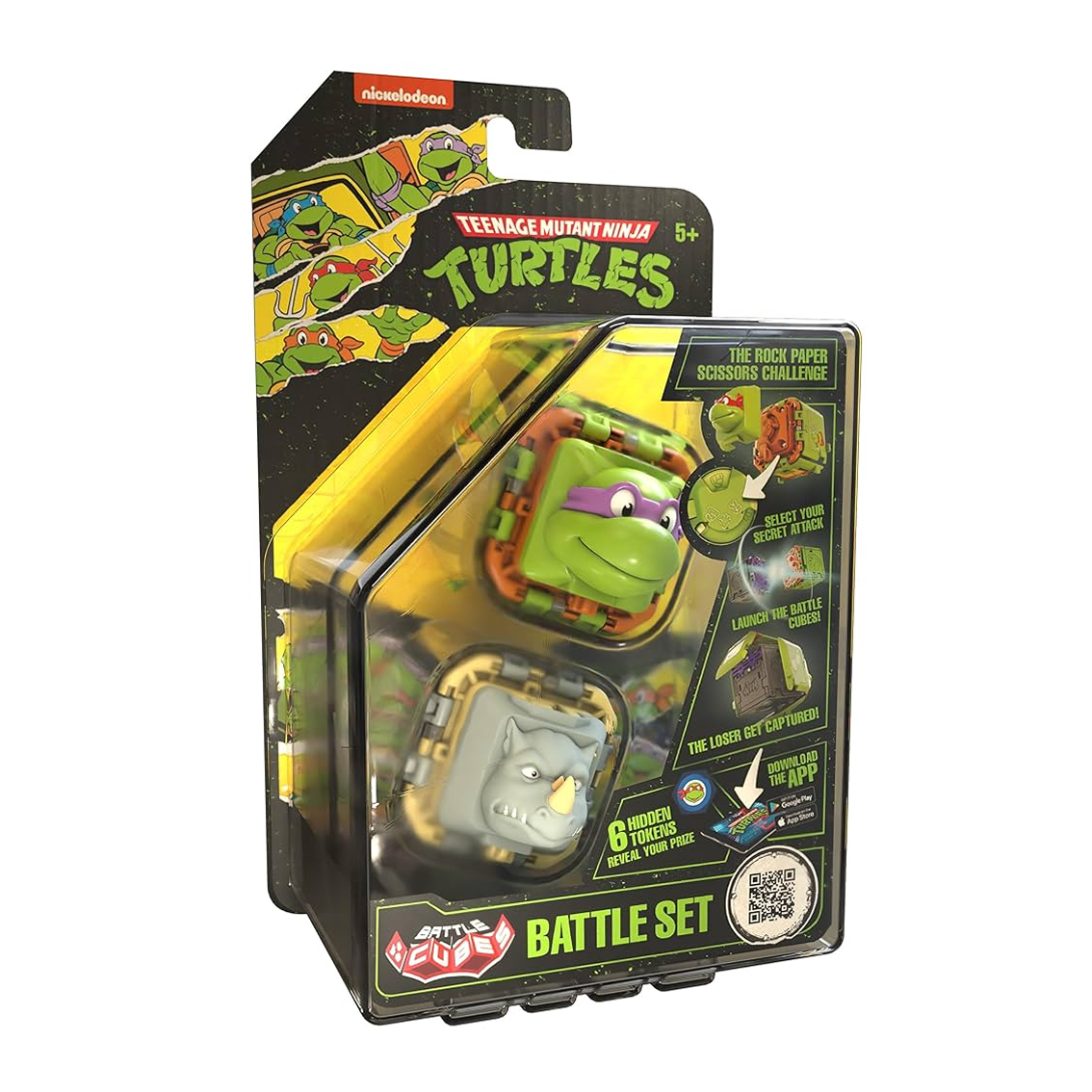 Eolo - Battle Cubes Ninja Turtles Donatello Vs Rocksteady