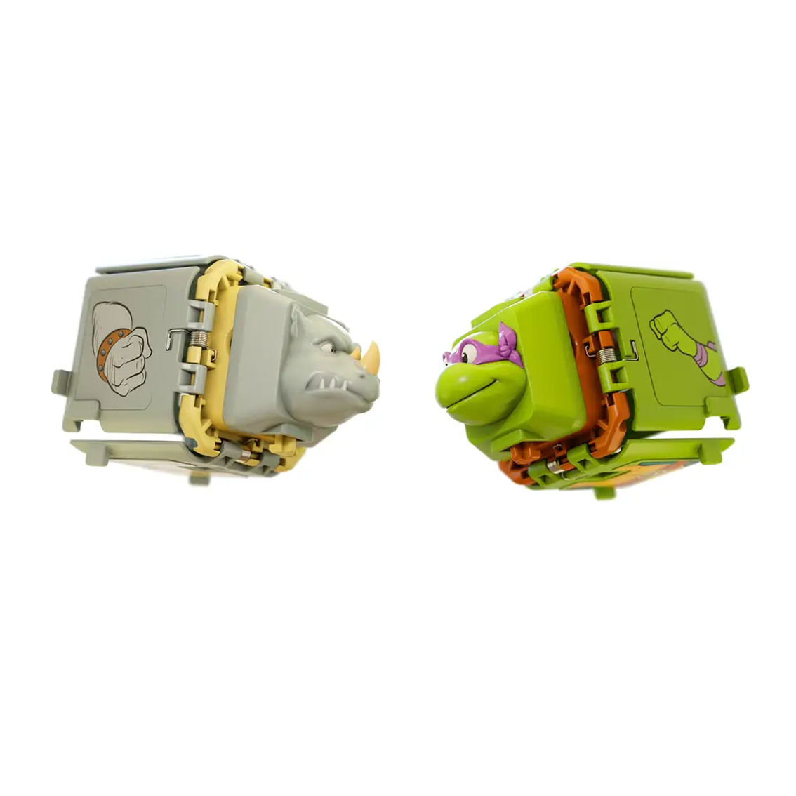 Eolo - Battle Cubes Ninja Turtles Donatello Vs Rocksteady