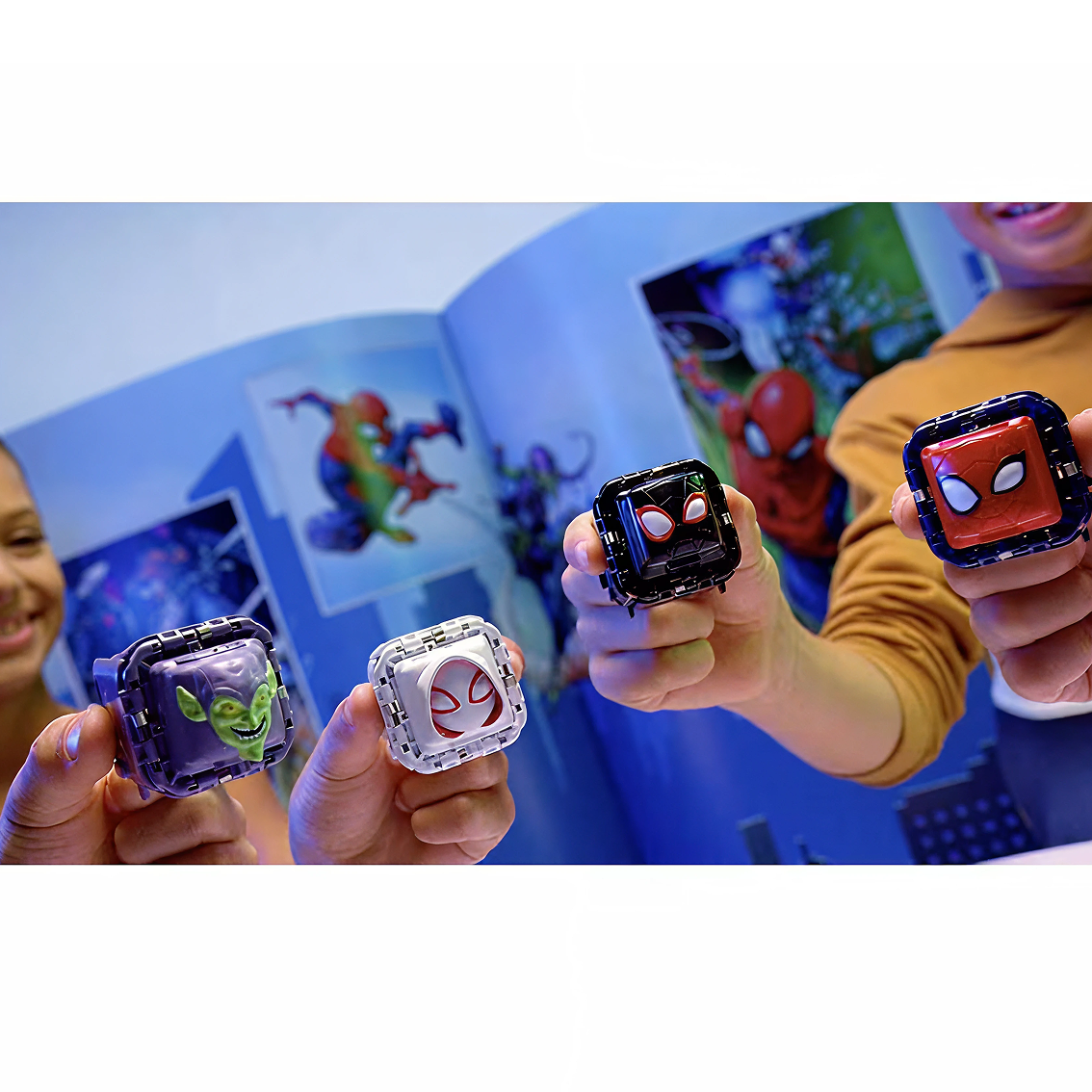 Eolo - Spiderman Play Set Battle Cubes