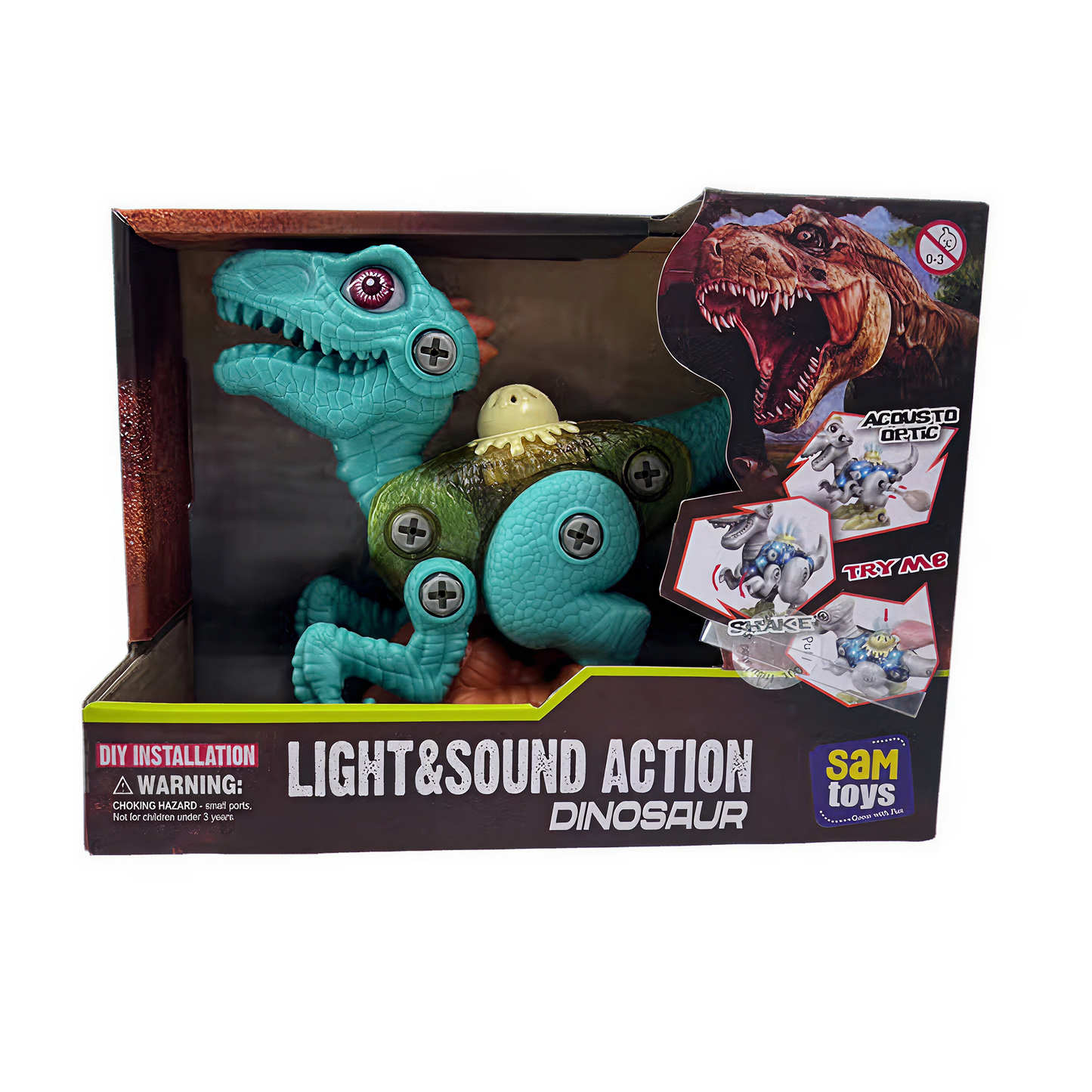 SAM ToysTake-apart Dinosaur Mini Velociraptor