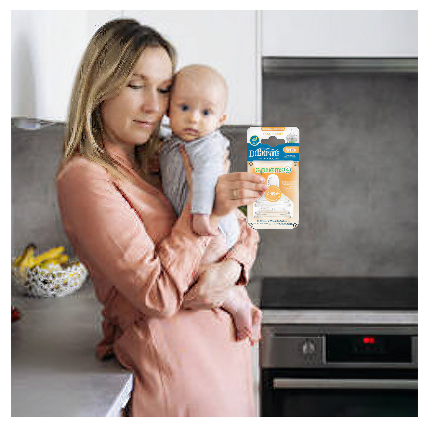 Dr.Brown's Level 3 WideNeck Silicone Options+ Nipple 2pc