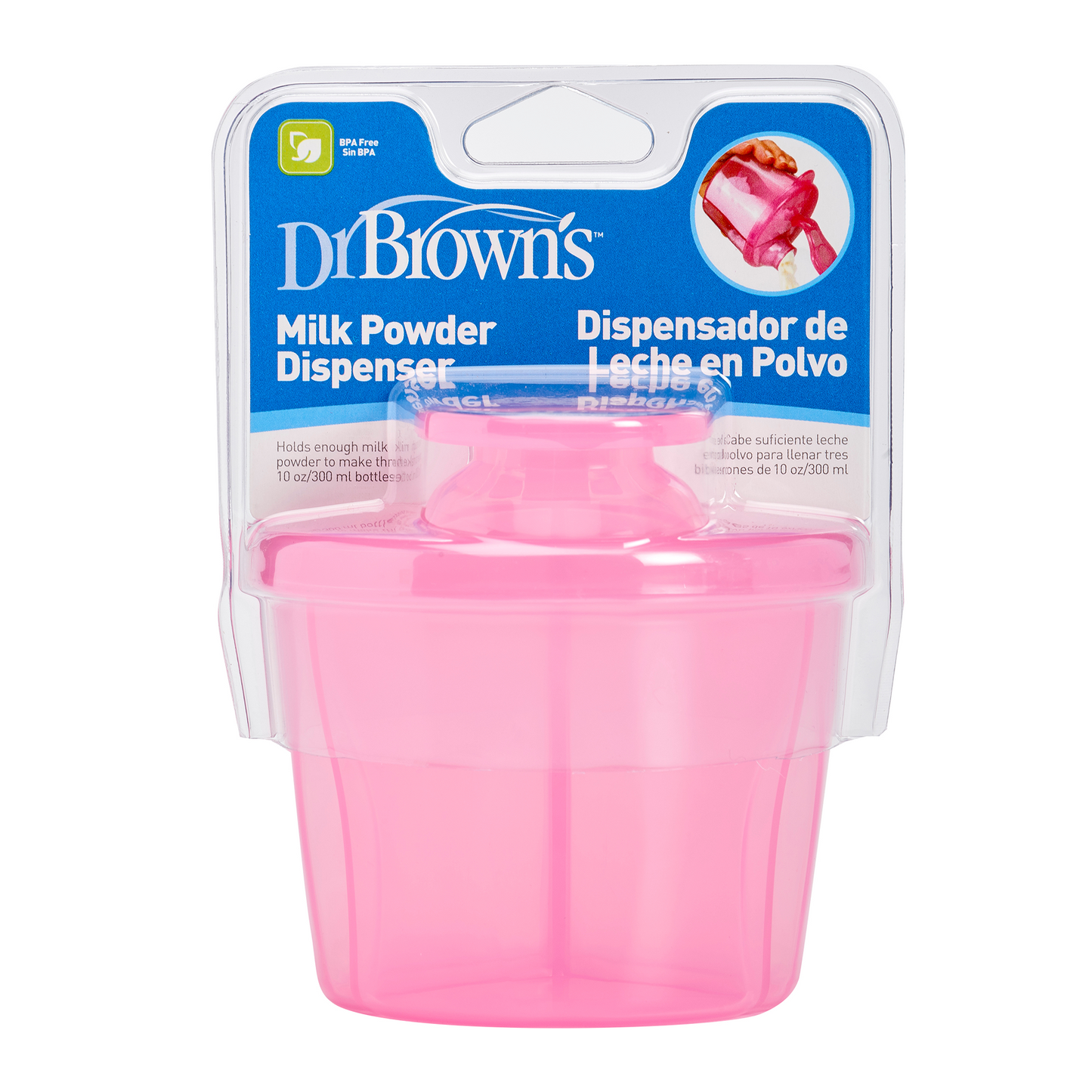 Dr.Brown's Milk Powder Dispenser Pink