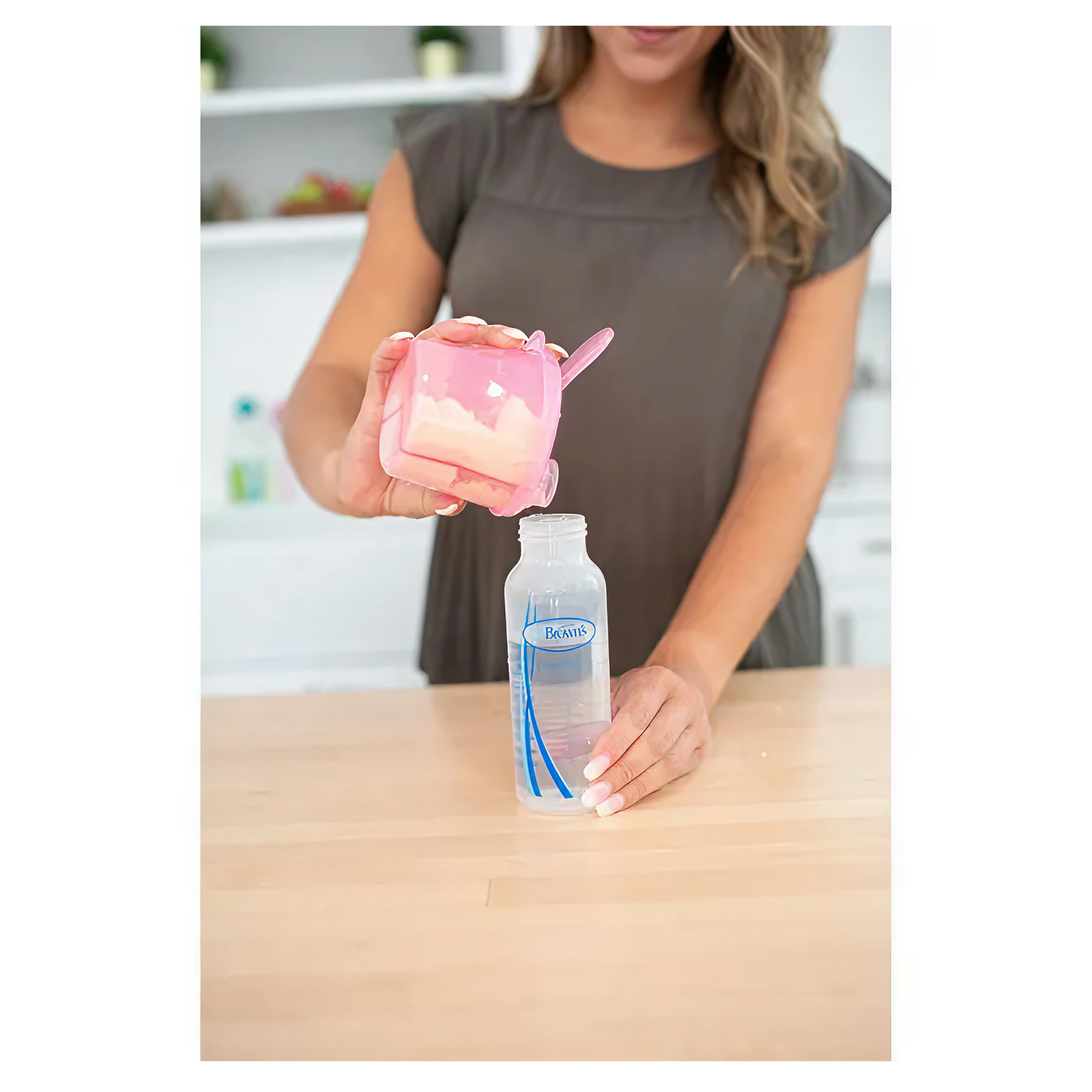 Dr.Brown's Milk Powder Dispenser Pink