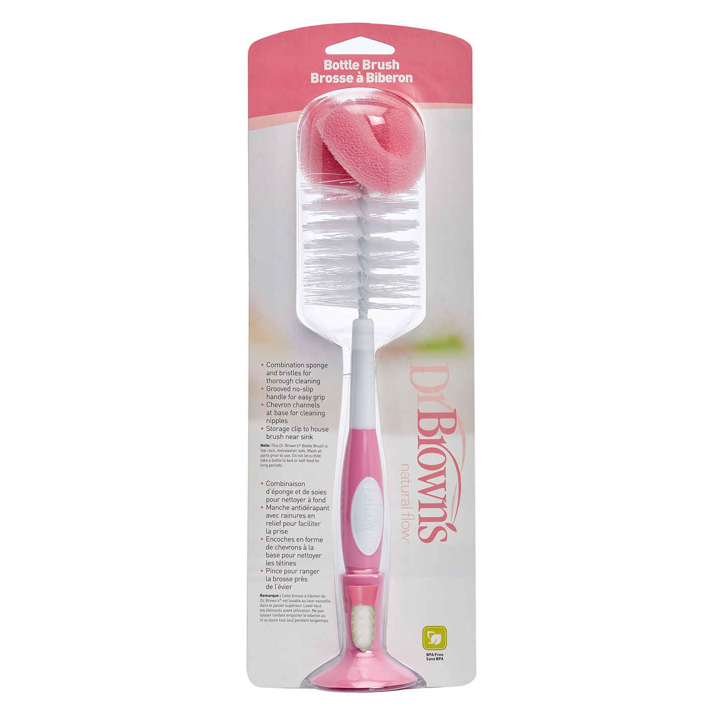 Dr.Brown's Standard Bottle Brush Pink