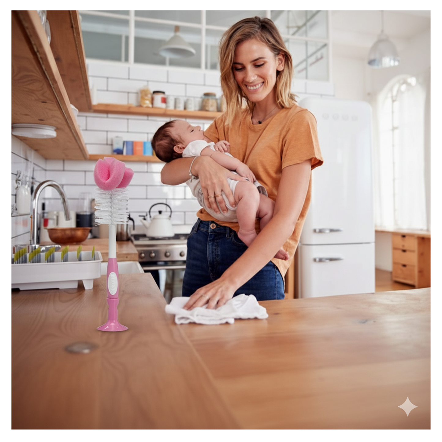 Dr.Brown's Standard Bottle Brush Pink