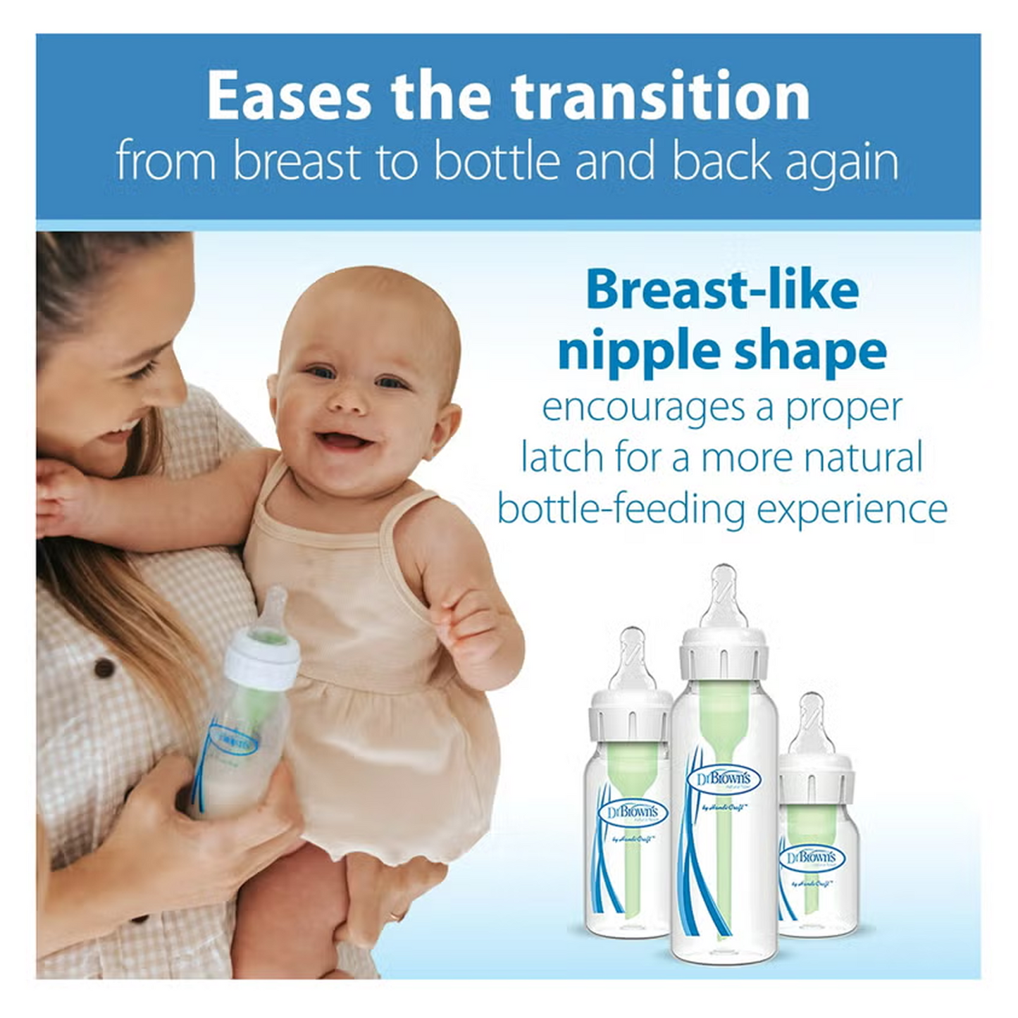 Dr.Brown's Level2 Silicone Narrow Nipple 2Pc