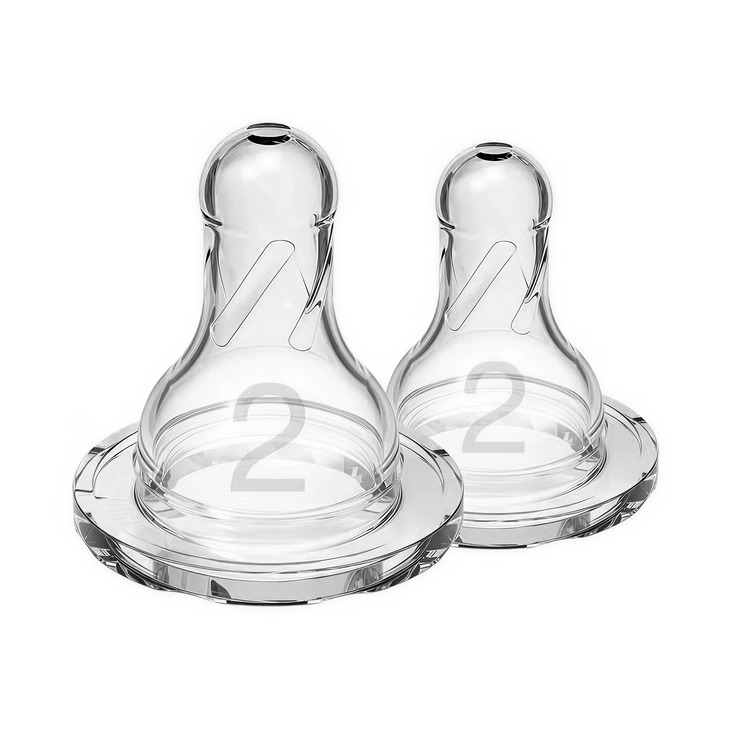Dr.Brown's Level2 Silicone Narrow Nipple 2Pc