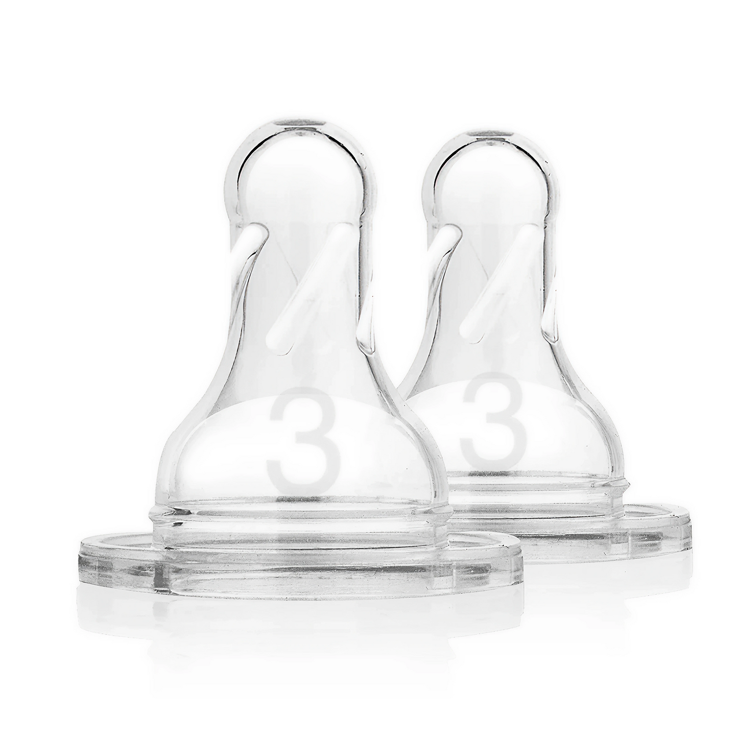 Dr.Brown's Level3 Silicone Narrow Nipple 2Pc