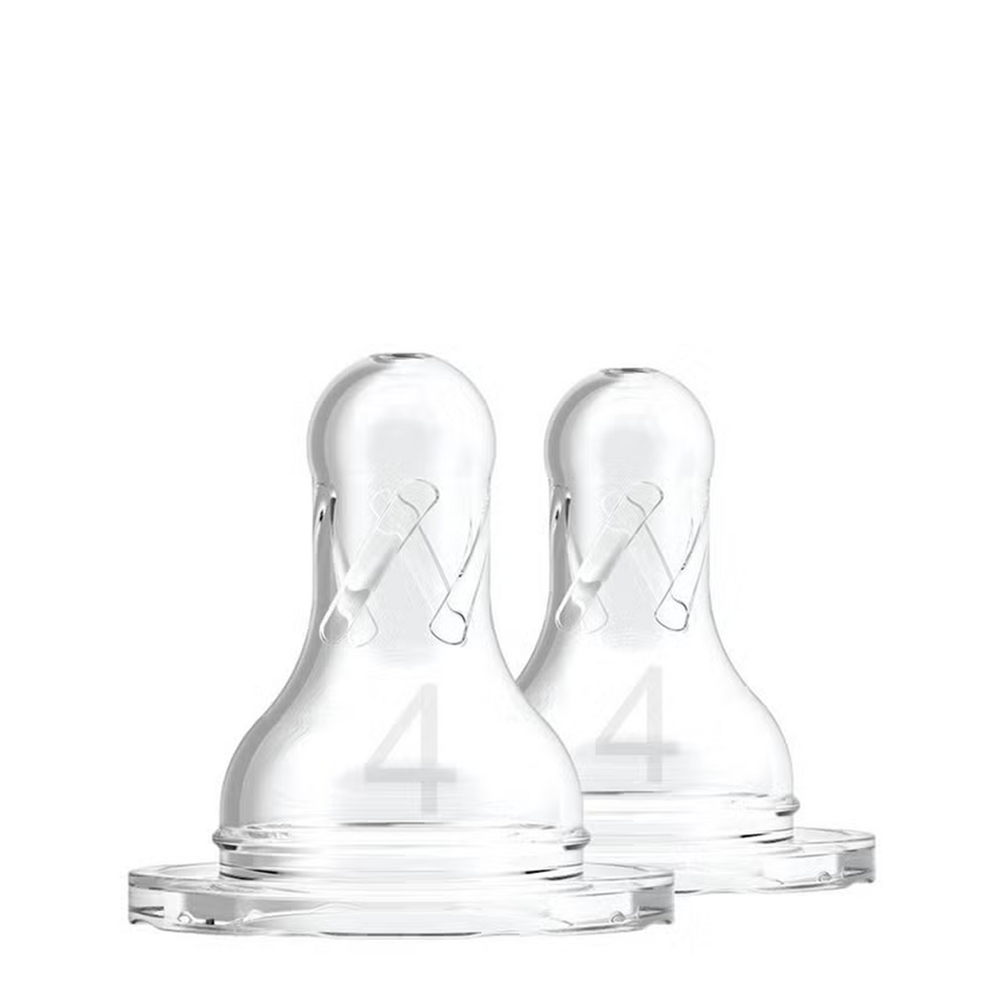 Dr.Brown's Level4 Silicone Narrow Nipple 2Pc