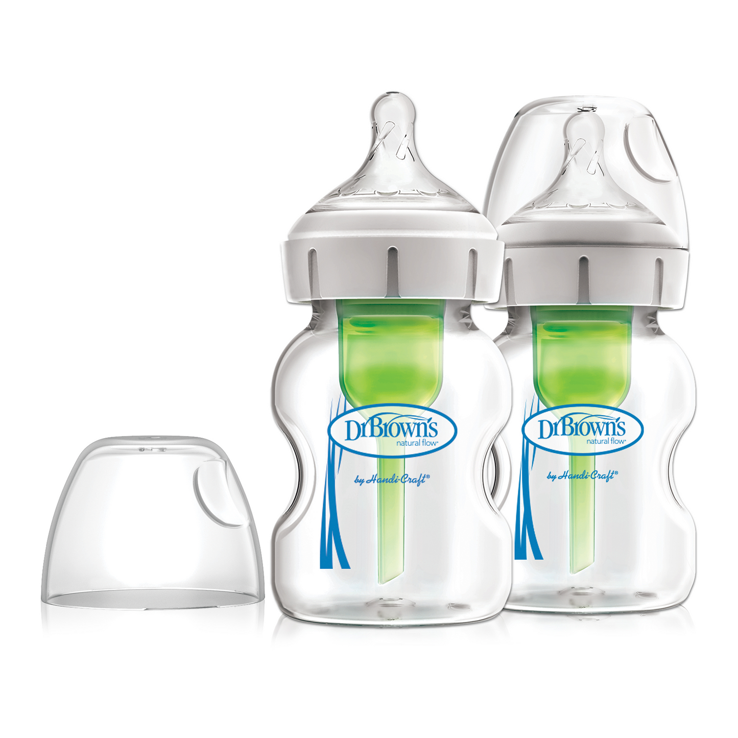 Dr.Brown's 5 oz/150 ml Glass WideNeck Options + Bottle 2Pc