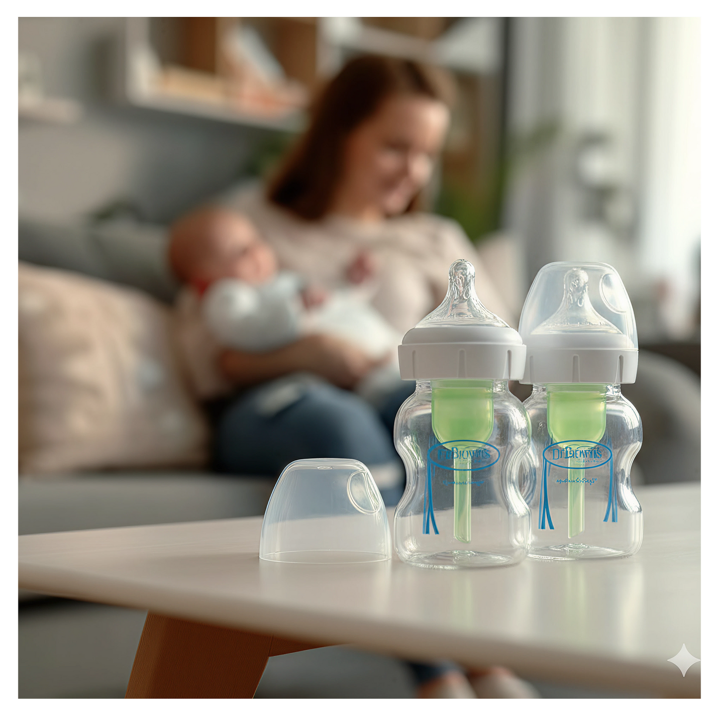 Dr.Brown's 5 oz/150 ml PP WideNeck Options + Bottle 2PC