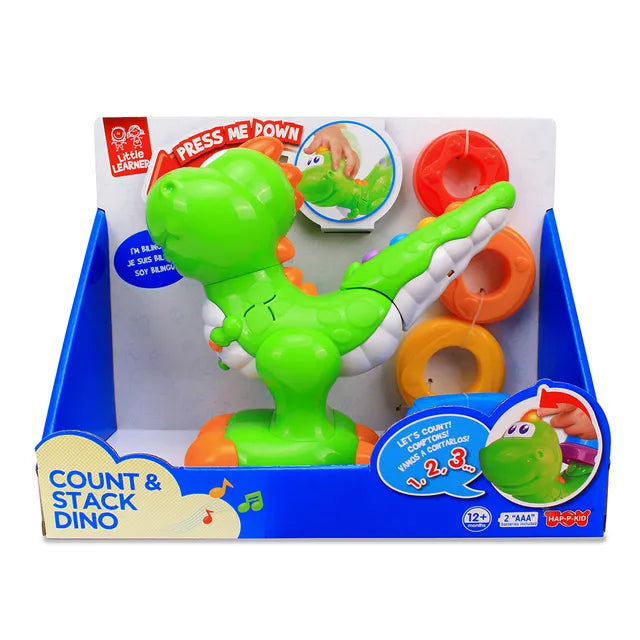Little Learners Count and Stack Dino