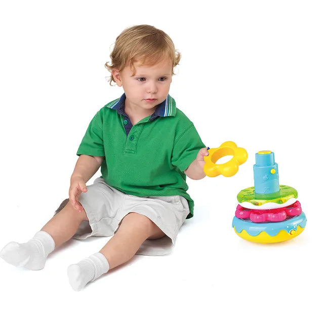 Little Learners Wobbly Dino Stacking Rings