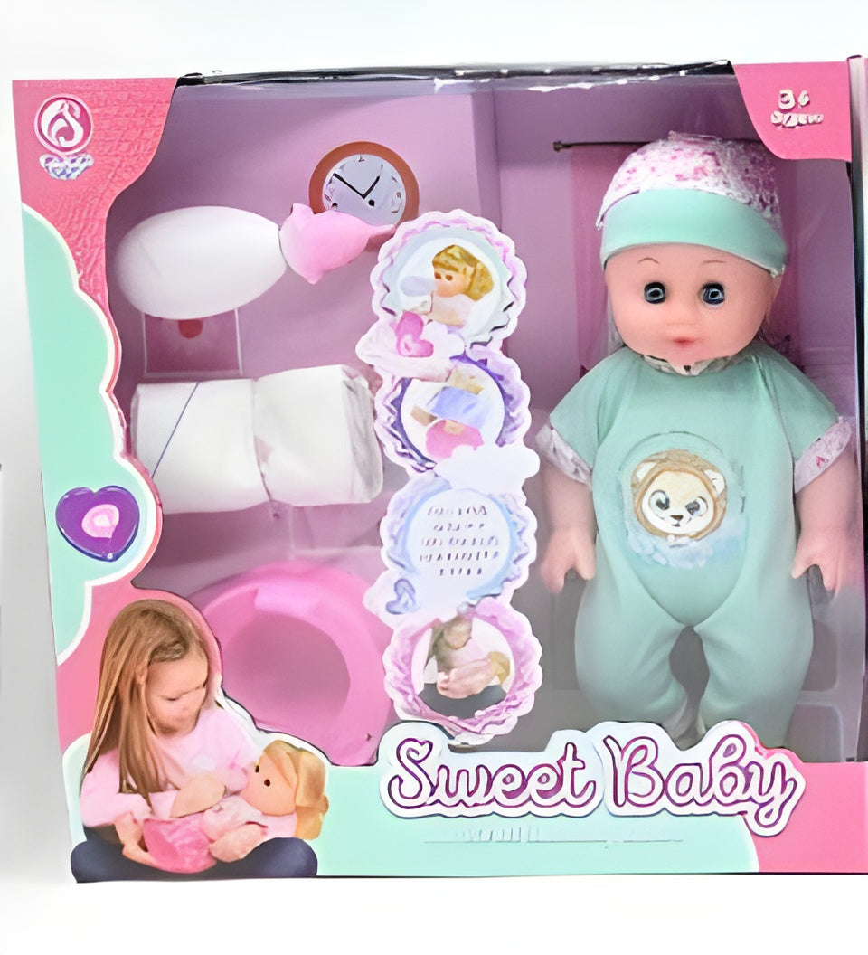 دمية طفل حلوة