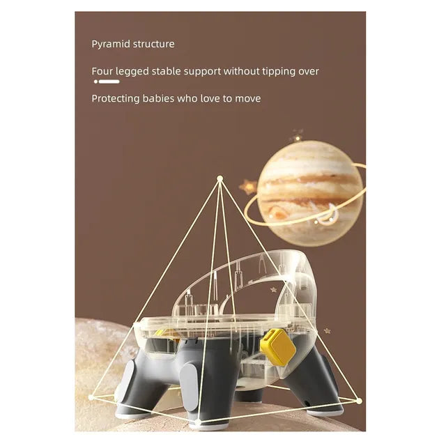 Little Angel - Baby Learning Chair With Table Board