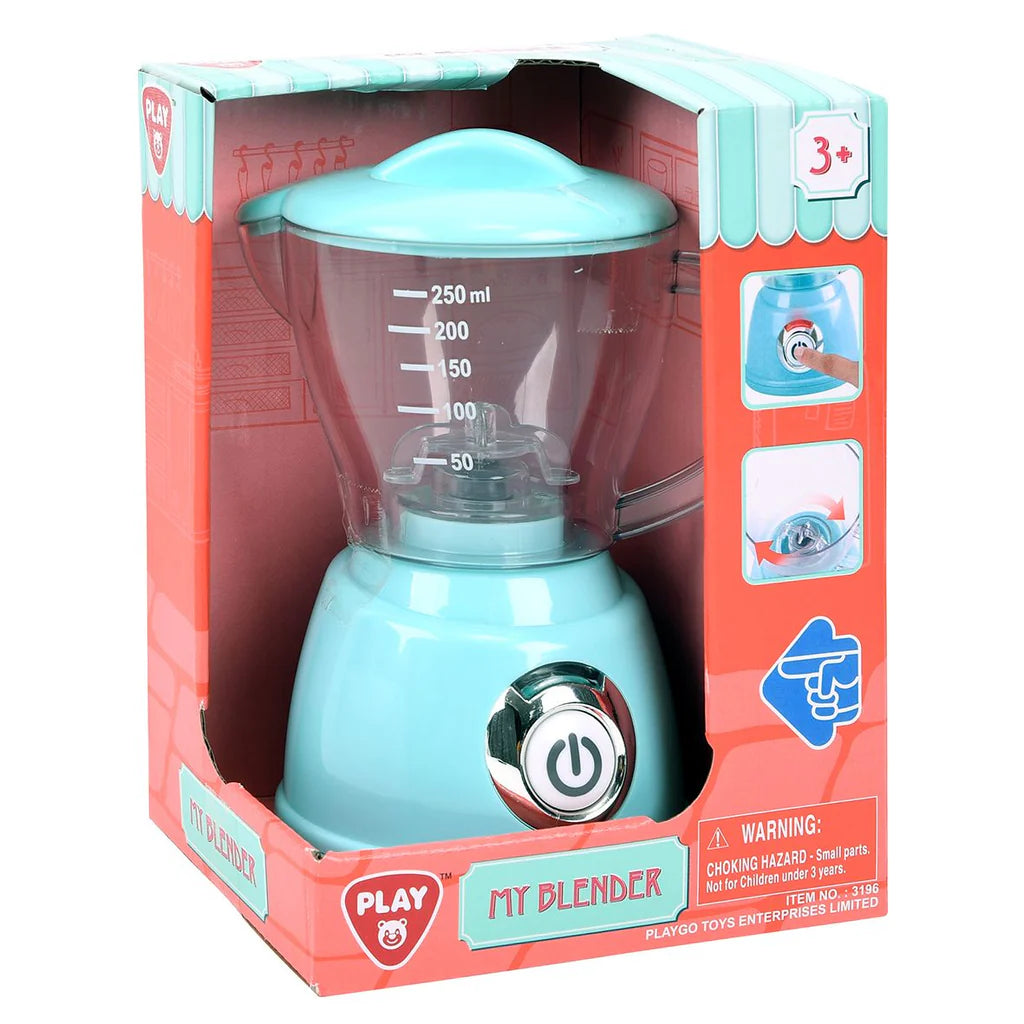 PlayGo Toys Battery Operated My Kitchen Blender Blue
