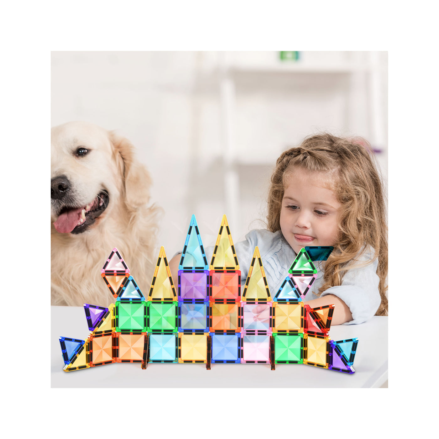 PicassoTiles Mini Diamond Travel Building