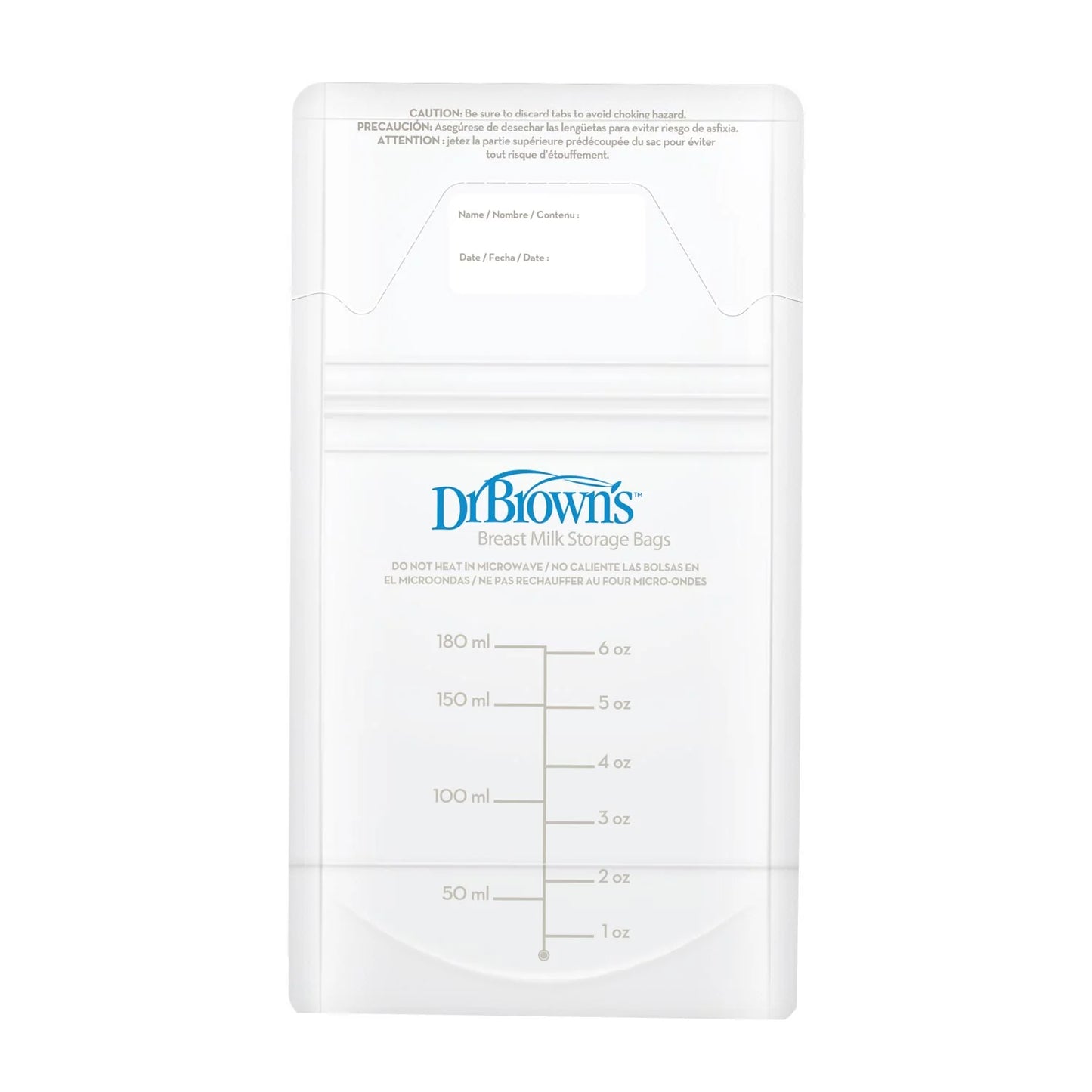 Dr. Brown's Breast Milk Storage and Freezer Bags