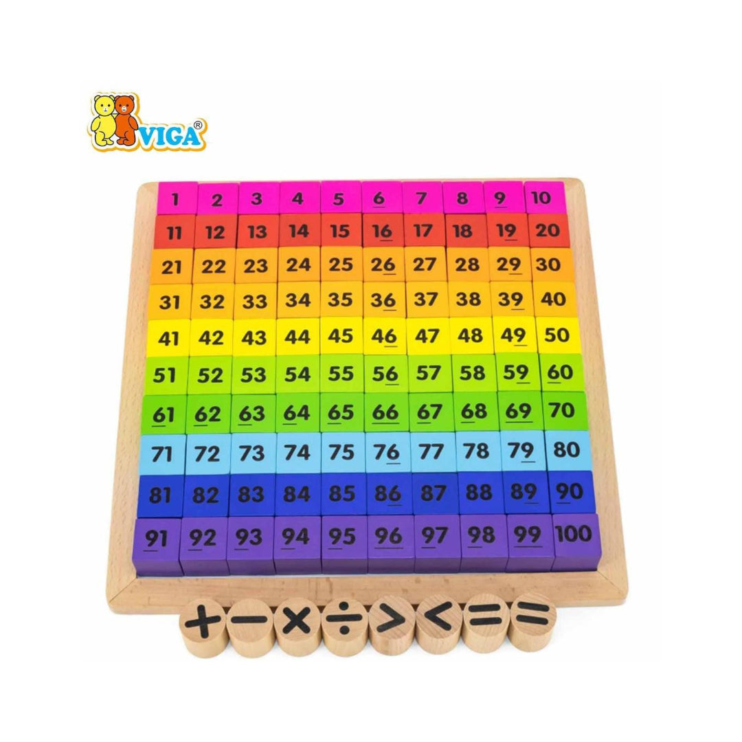 Viga Alphabet and Math Operation Board