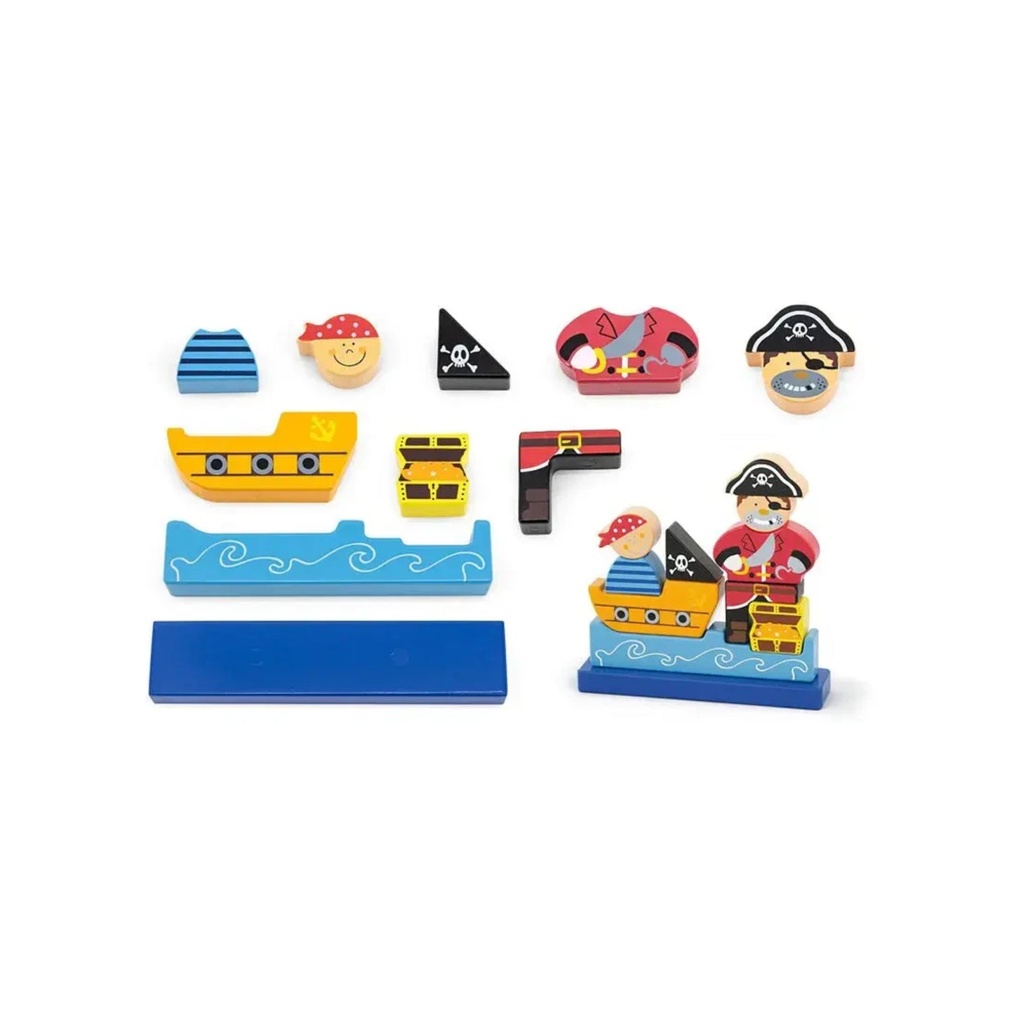 Viga Magnetic Standing Puzzle - Pirate
