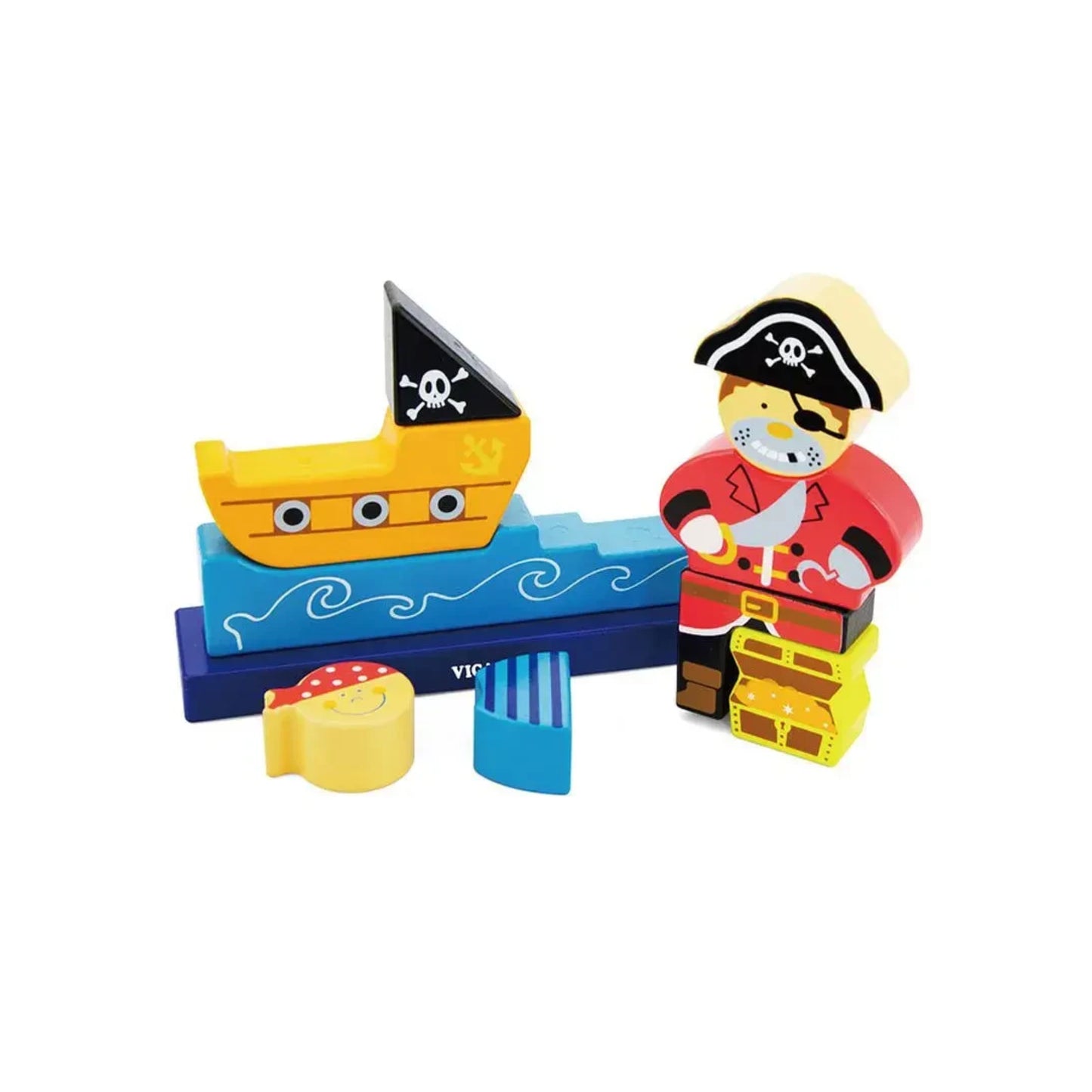 Viga Magnetic Standing Puzzle - Pirate