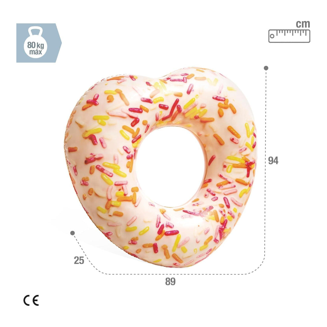 Intex Sprinkle Donut Heart Tube