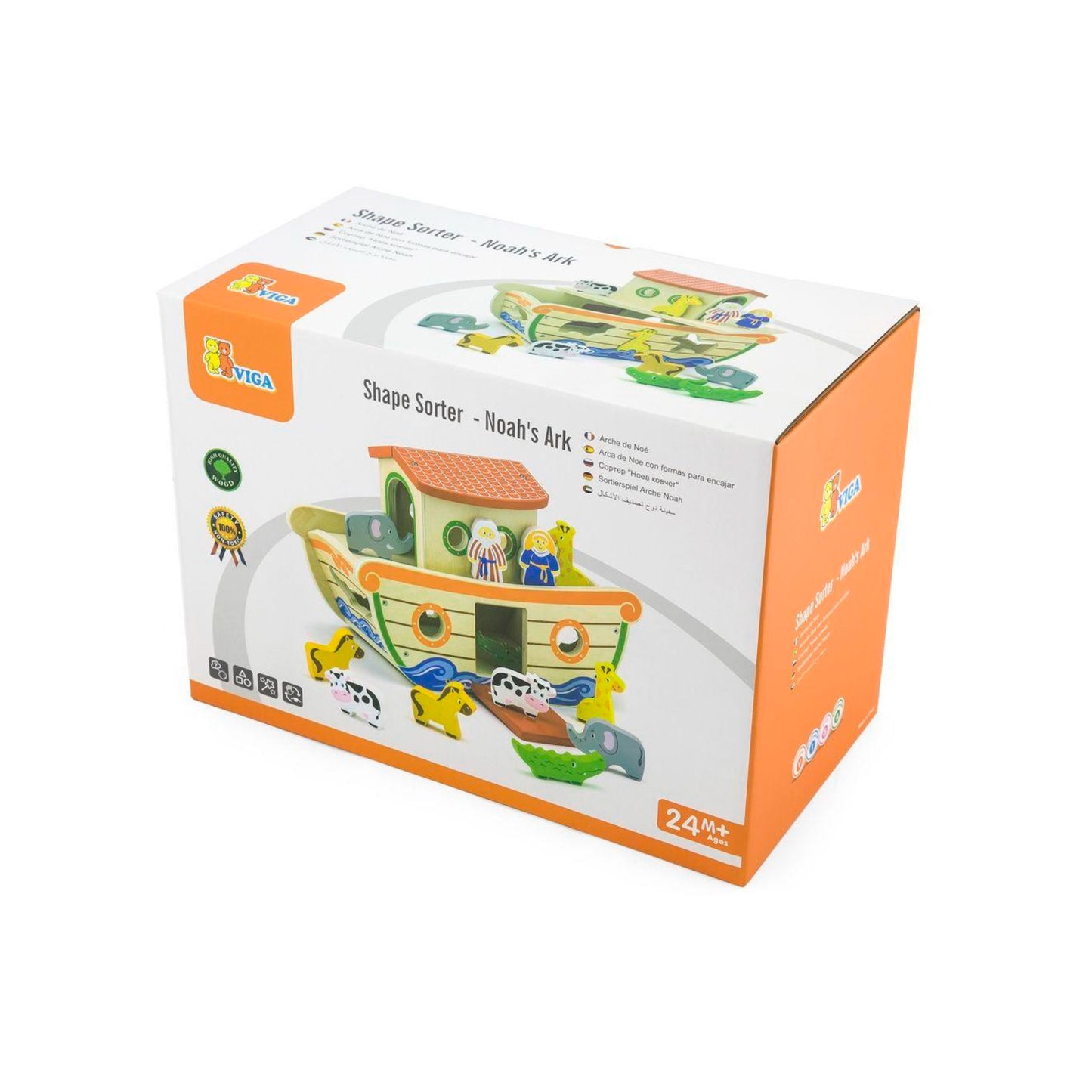 VIGA Noah's Ark Shape Sorter