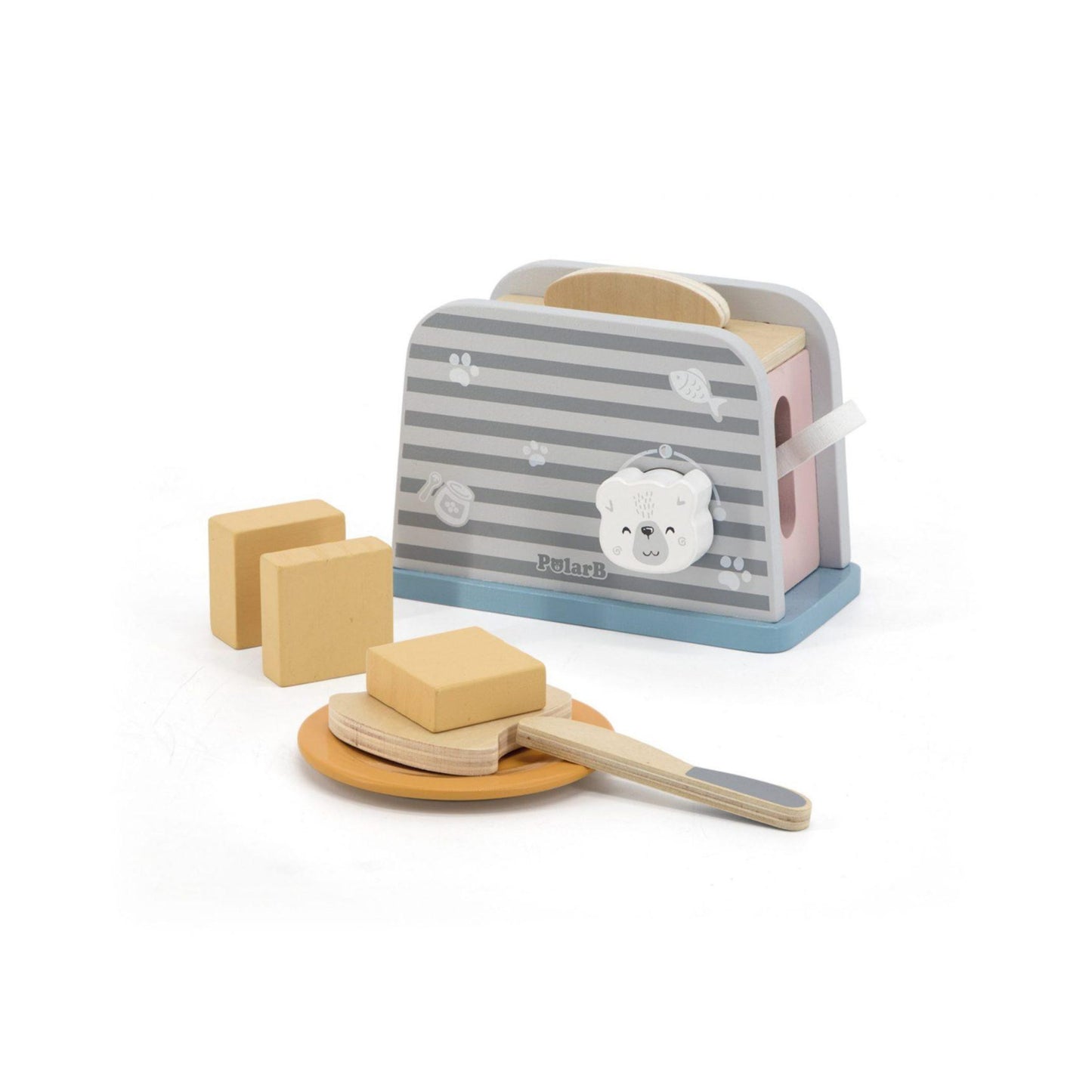 Polar B Wooden Toaster Set