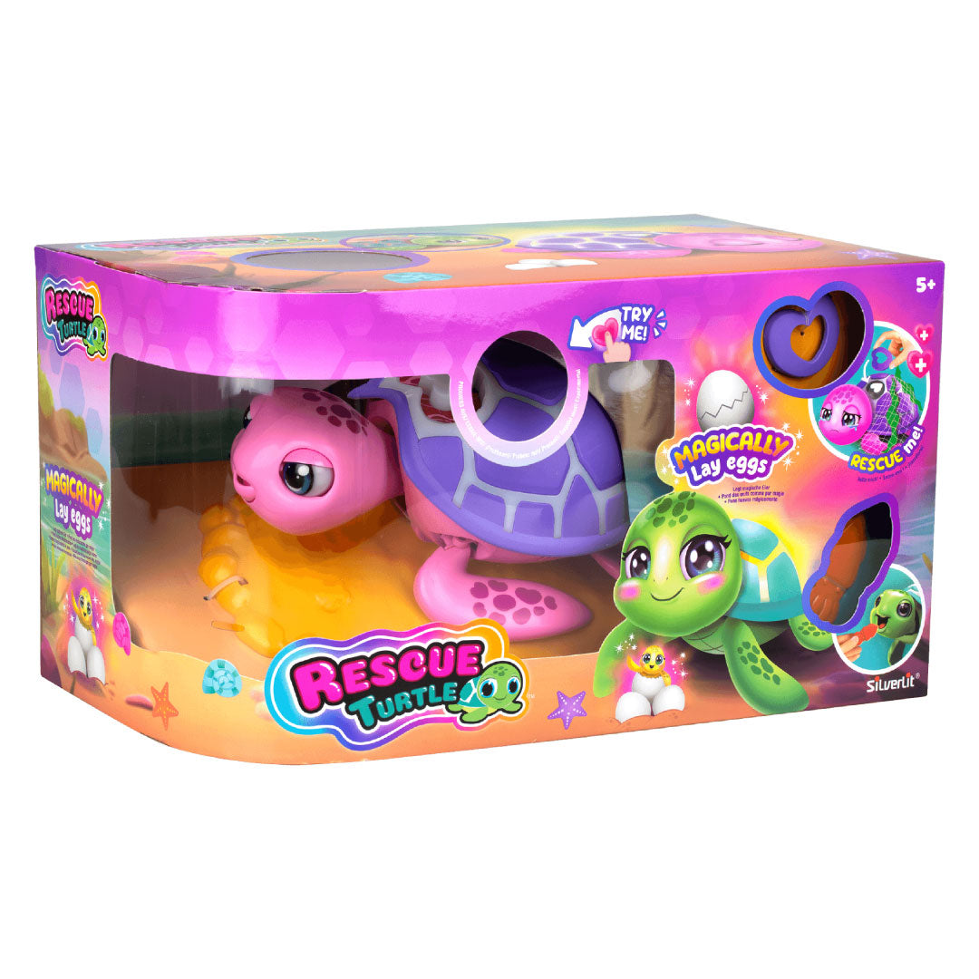 Rescue Turtle - Pink and Green
