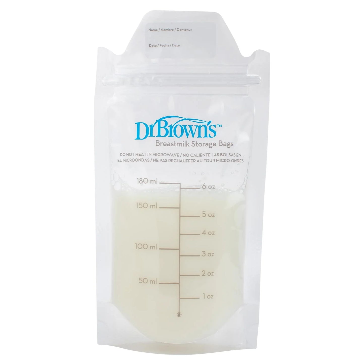 Dr. Brown's Breast Milk Storage and Freezer Bags