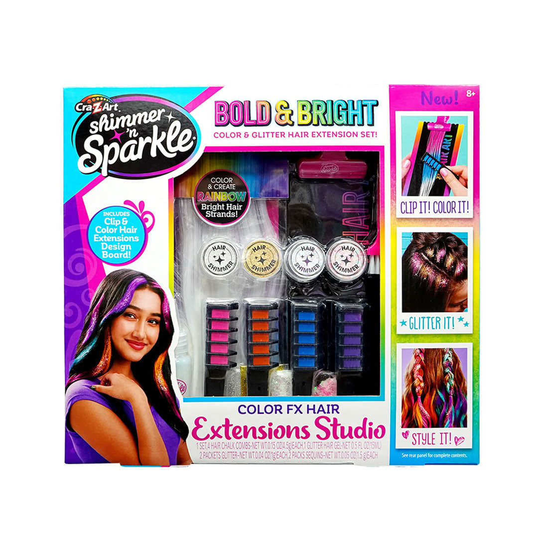 Shimmer n Sparkle Color FX Hair Extensions Studio
