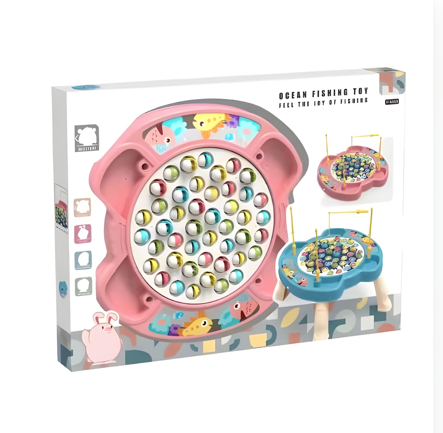 Kids Electric Rotating Musical Multifunctional Fishing Game